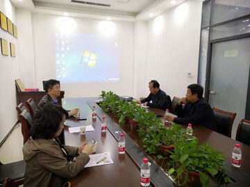 中國建筑材料科學研究總院領導蒞臨研討